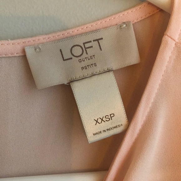 Two LOFT XXSP Silky Blouses - Picture 4 of 10